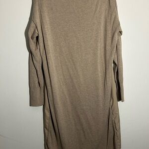 Elegant Lauren Ralph Lauren Tan Sweater Dress